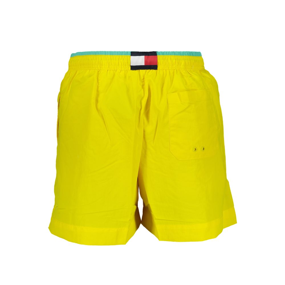 Giallo Nylon Men's Swim Boxer