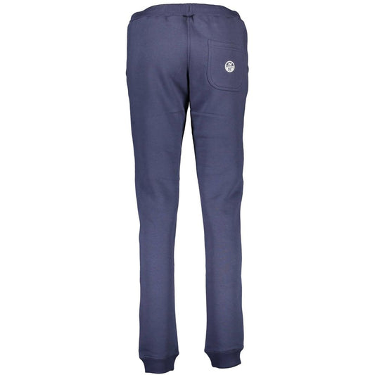 Blue Cotton Pant