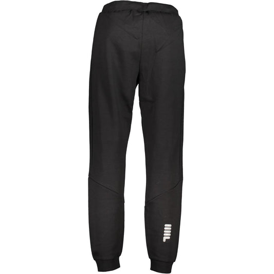 Black Cotton Men's Sweatpant