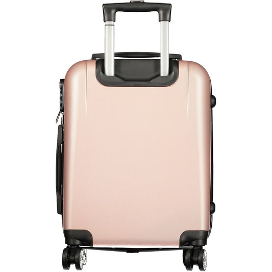 Pink Polyethylene Luggage And Travel
