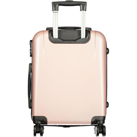 Pink Polyethylene Luggage And Travel