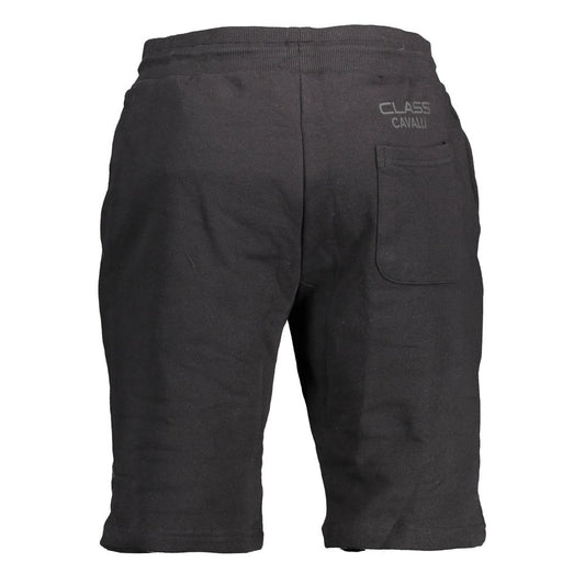 Black Cotton Men's Sweatpant