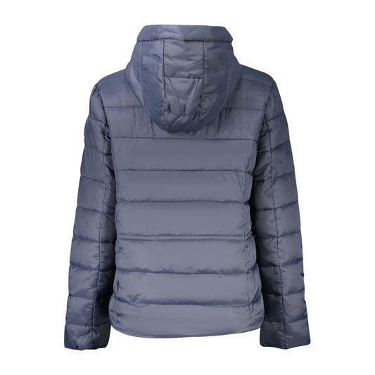 Blue Polyamide Jackets & Coat