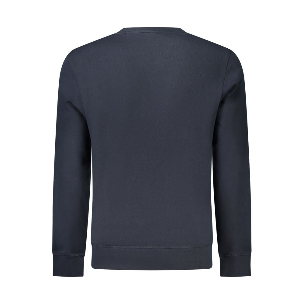 Blu Cotton Men Sweatshirt