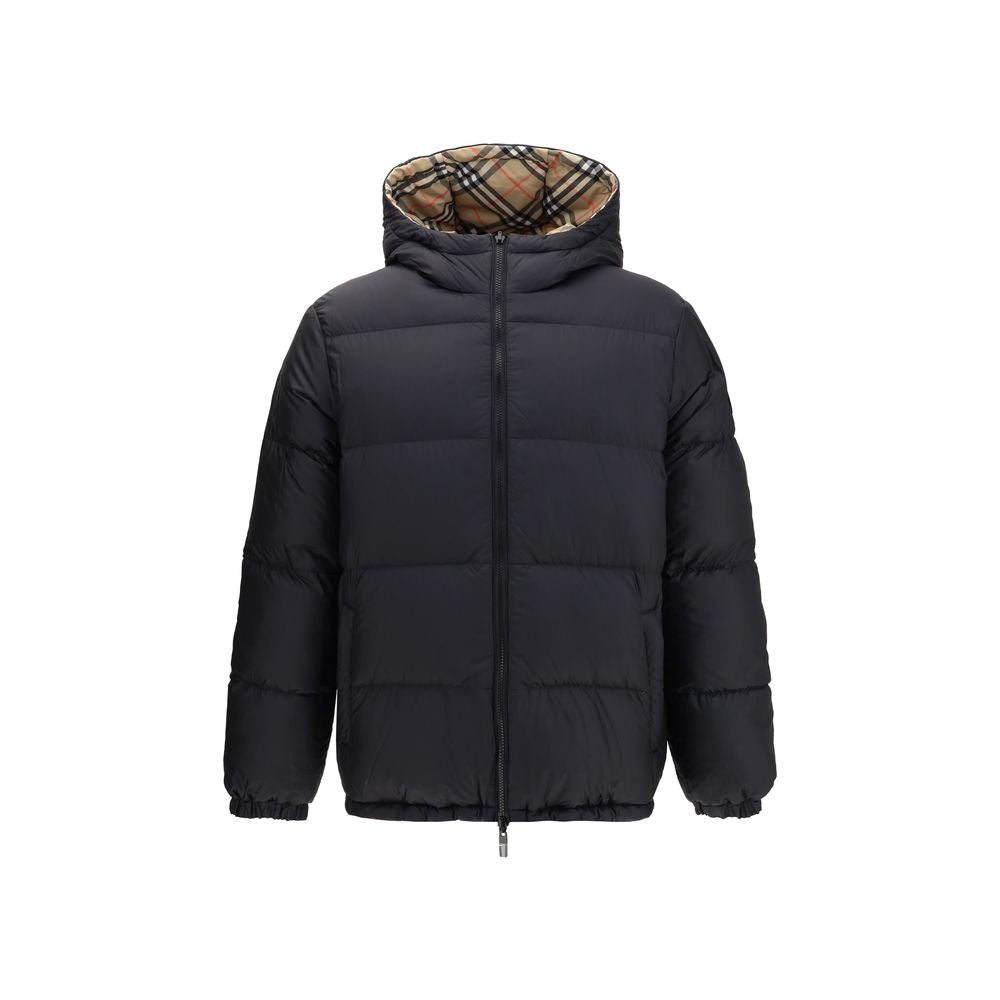 Black Polyester Coat