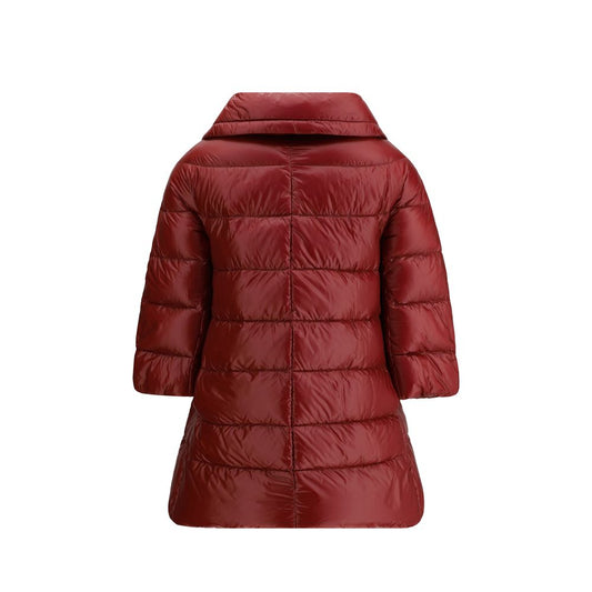 Bordeaux Polyester Coat
