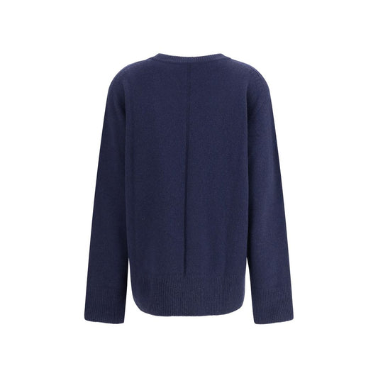 Blue Wool Sweatshirt