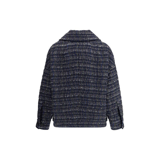Blue Viscose Coat