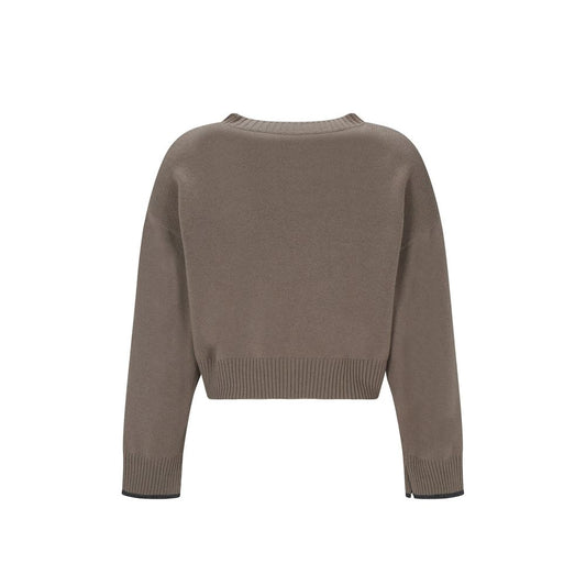 Beige Cashmere Cashmere Sweater