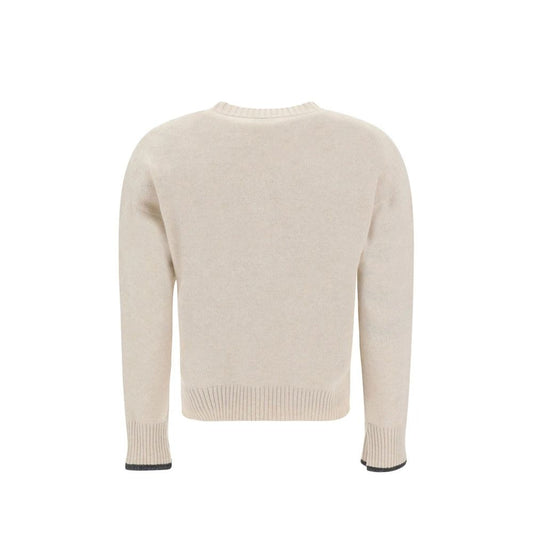 Beige Cashmere Cashmere Sweater