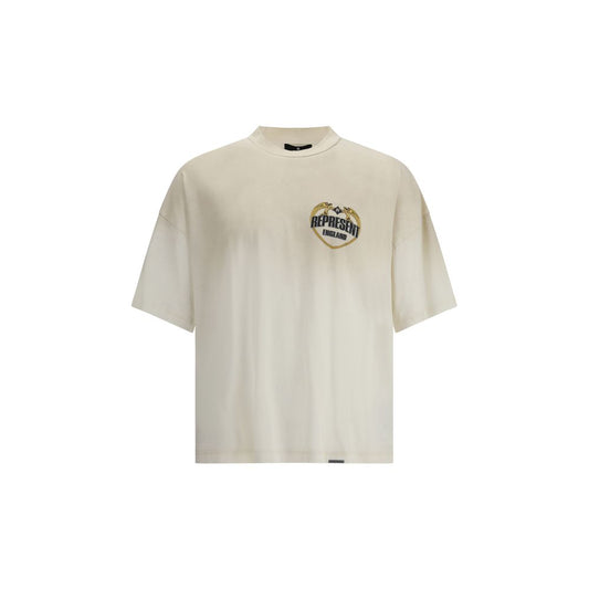 Cream Cotton T-Shirt