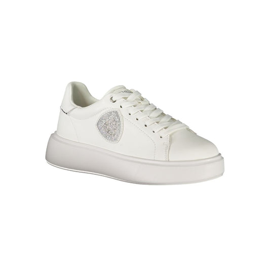 Bianco Polyurethane Women Sneaker