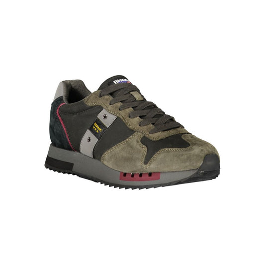 Nero Poliuretano Men Sneaker
