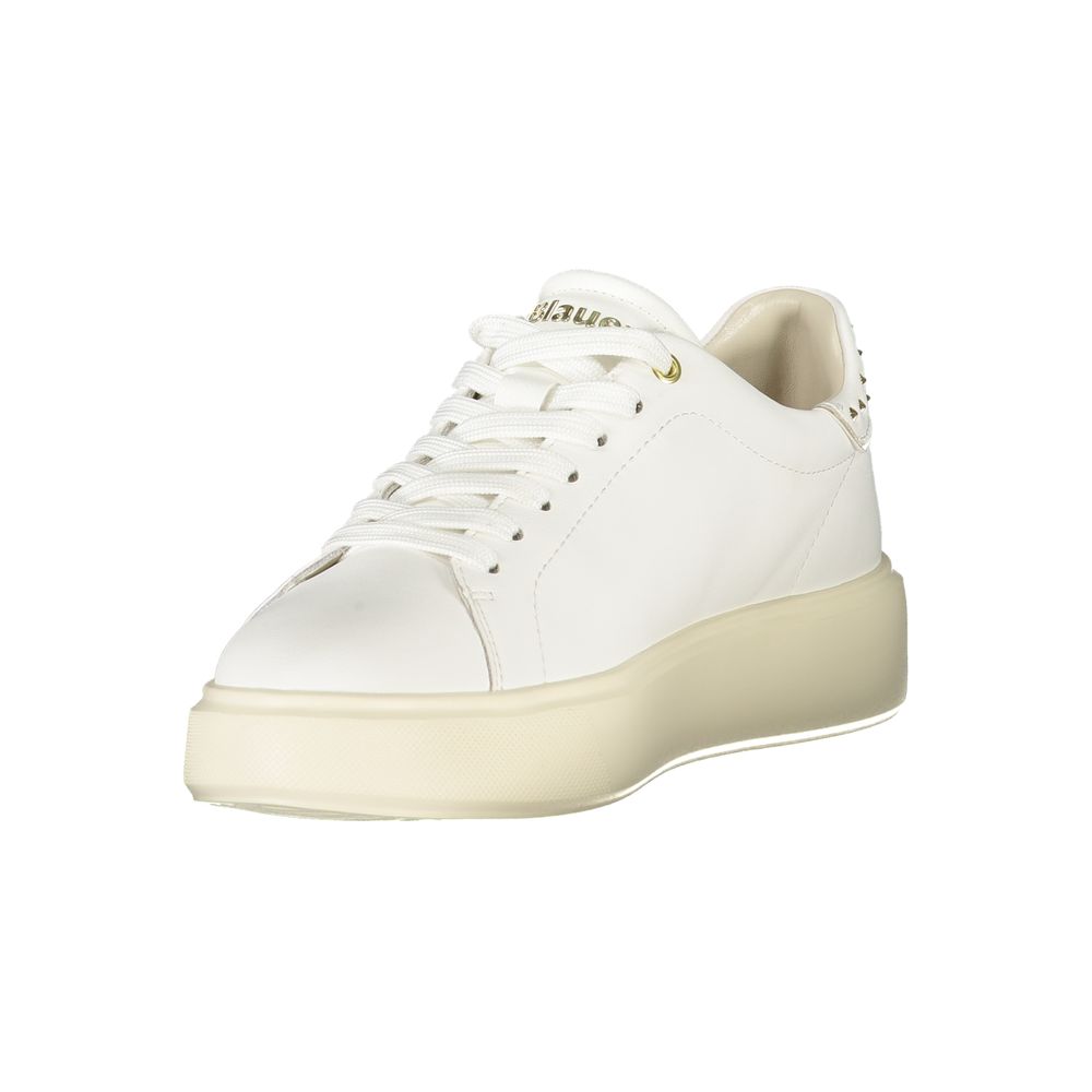 Bianco Poliuretano Women Sneaker