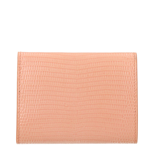 Pink Leather Wallet