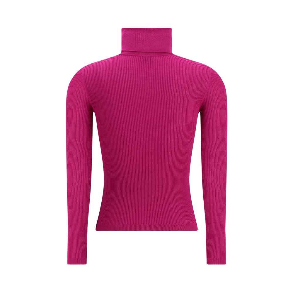 Multicolor Wool Turtleneck