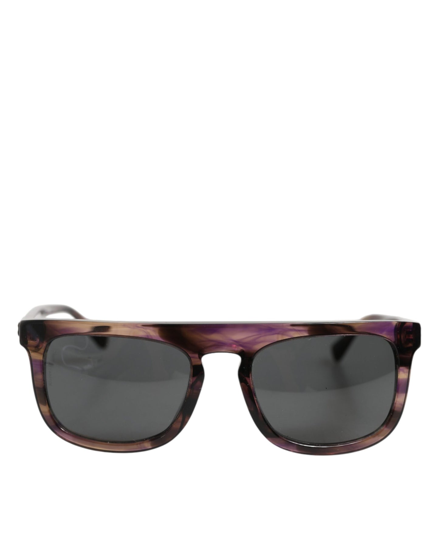 DG4390F Havana Full Rim Acetate Round Lenses Sunglasses