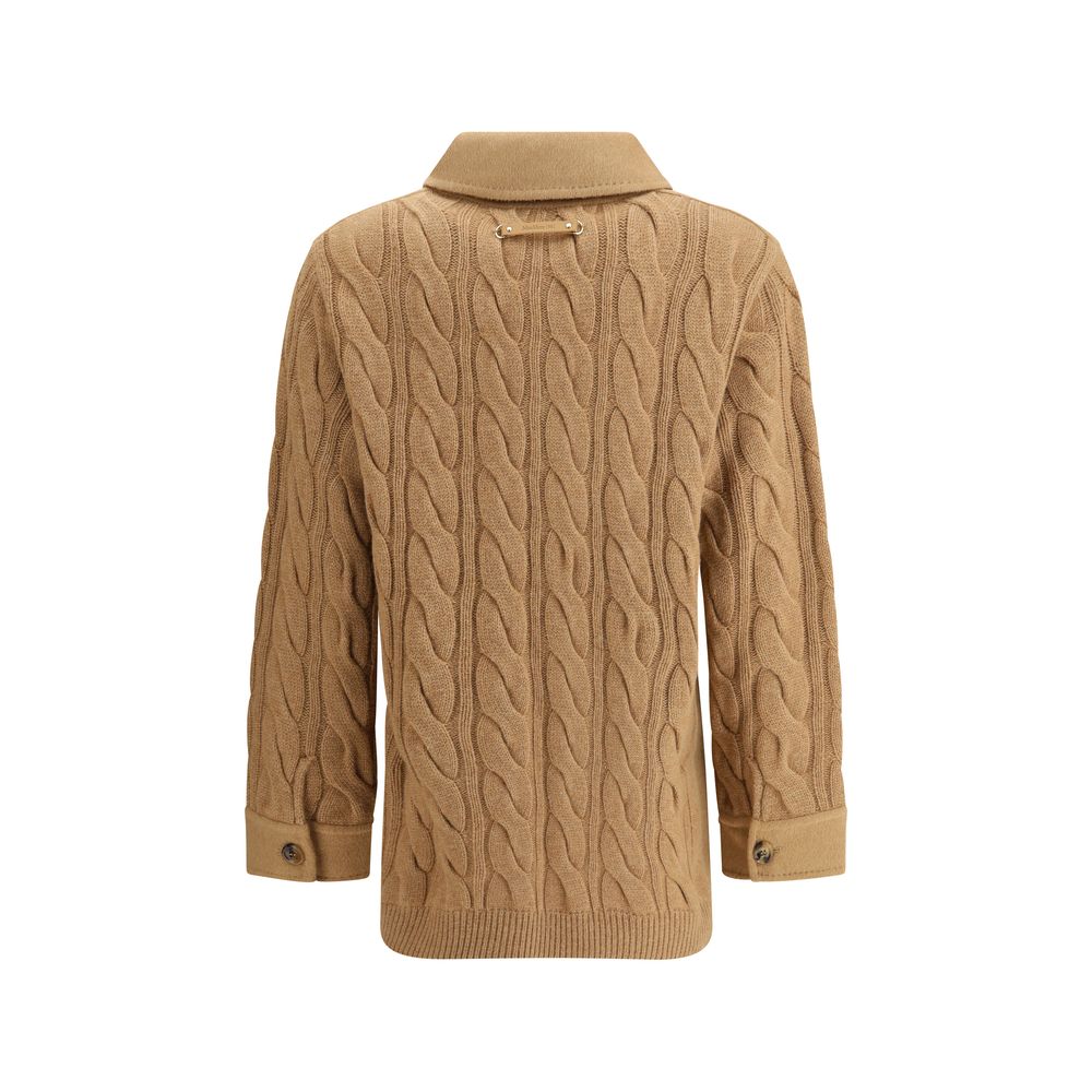 Beige Wool Coat