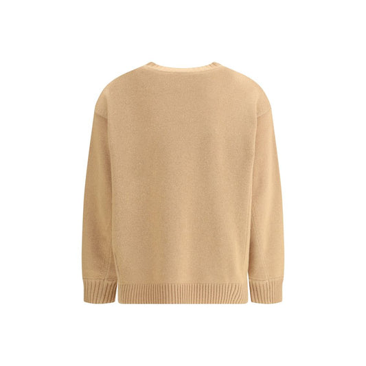 Beige Wool Sweatshirt