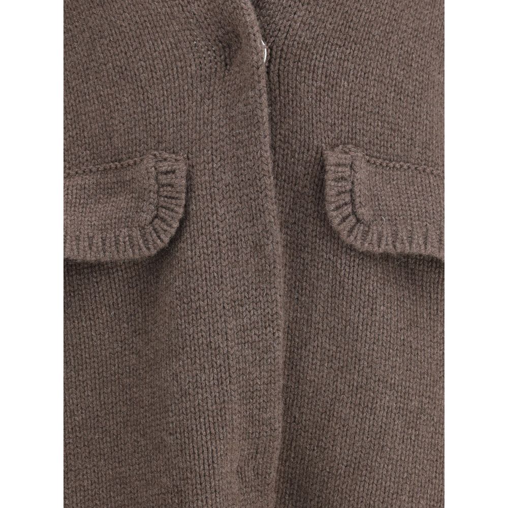 Brown Cashmere Coat