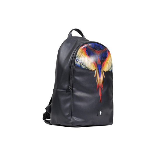 Black Polyethylene Backpack