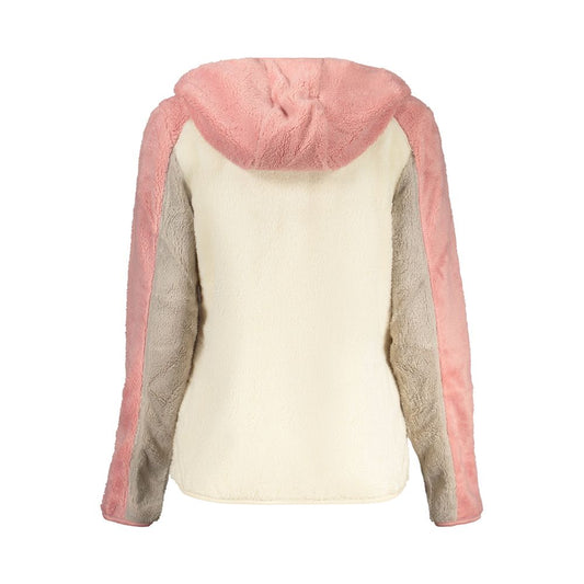 White Polyester Sweatshirt