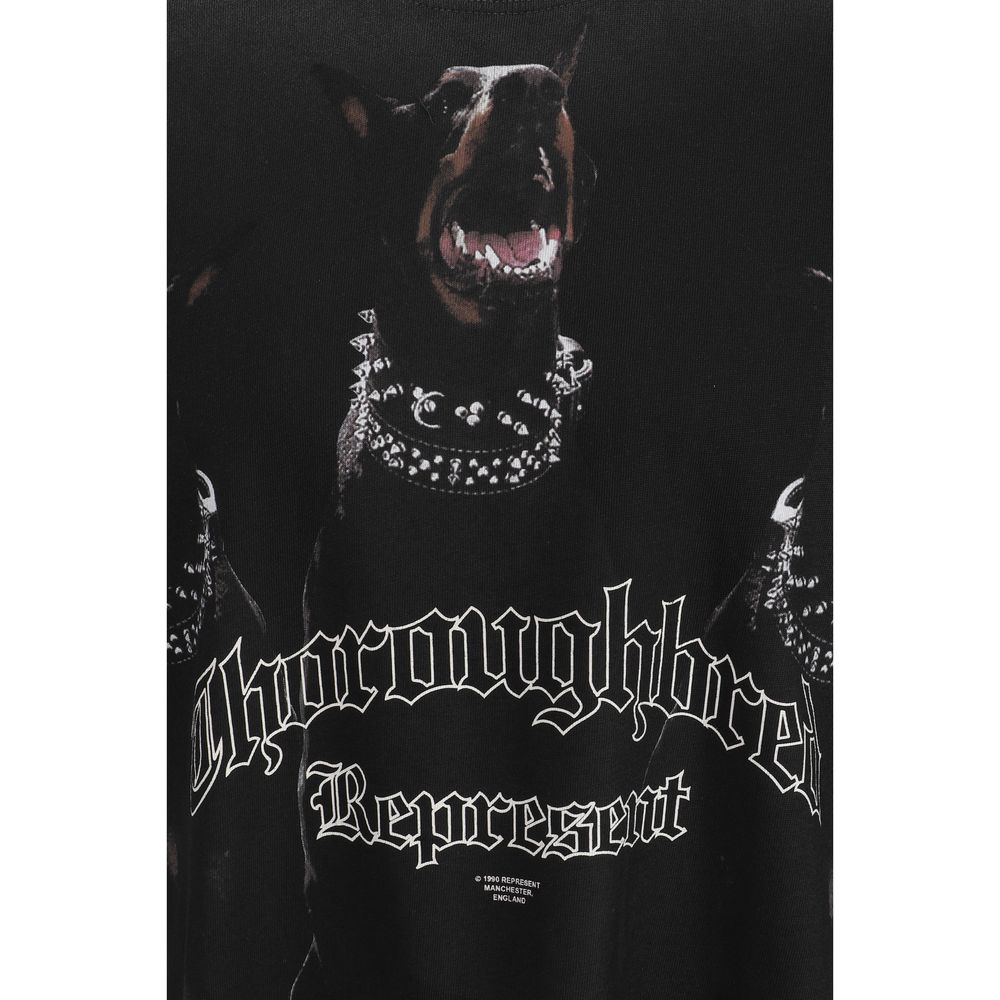 Black Cotton T-Shirt