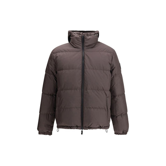 Brown Polyester Coat