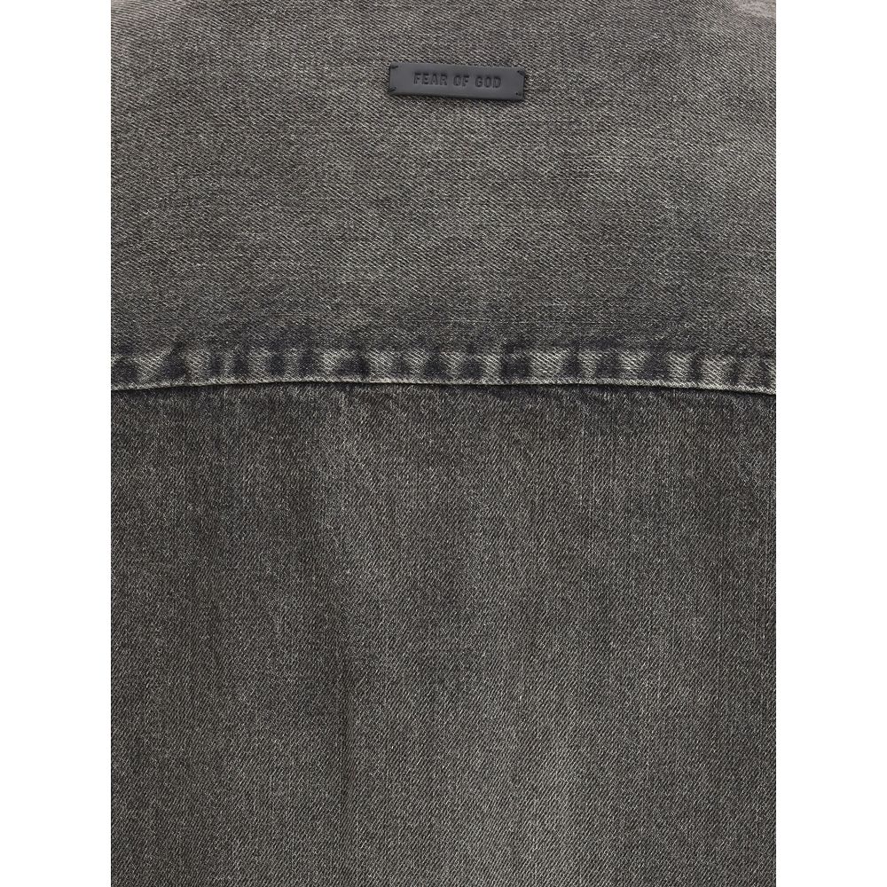 Black Denim Shirt