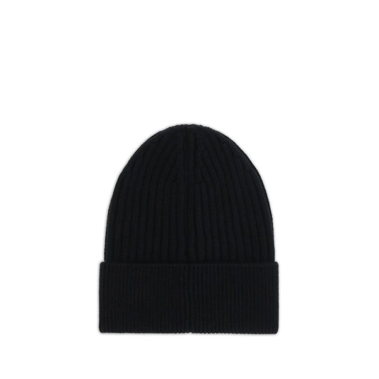 Black Fleece Wool Beanie