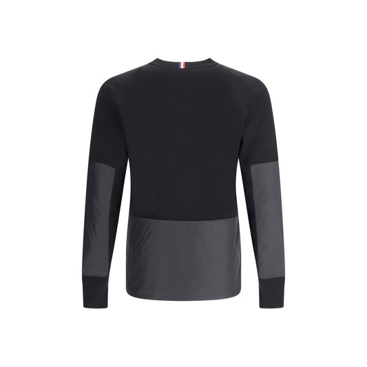 Black Polyamide Sweatshirt