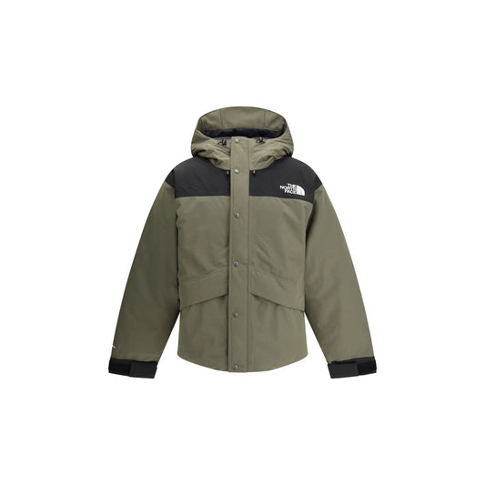 Green Polyester Shell Jacket