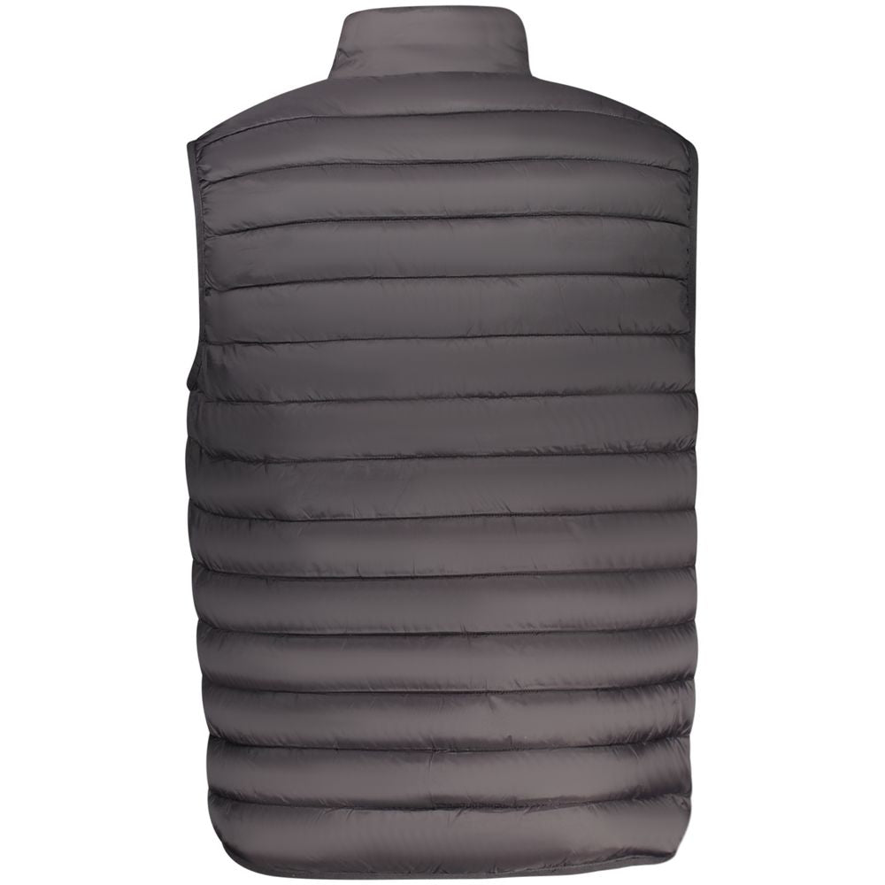 Black Polyamide Men Jacket
