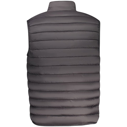 Black Polyamide Men Jacket