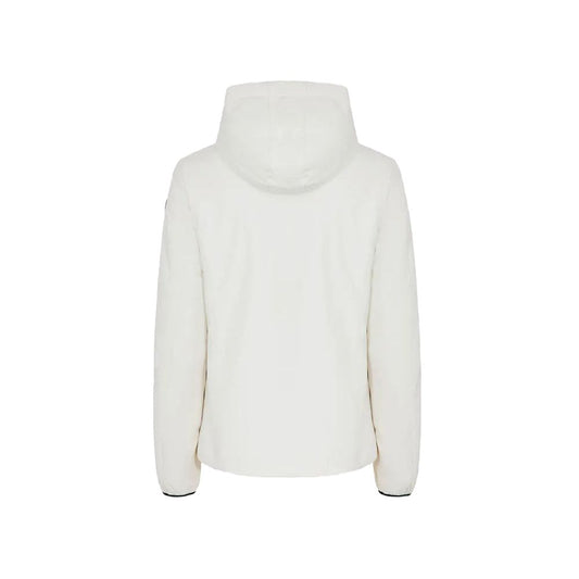 White Polyester Jackets & Coat