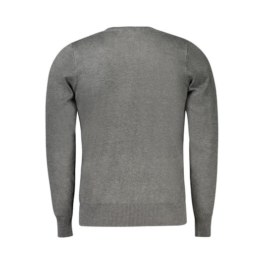 Gray Nylon Sweatshirt
