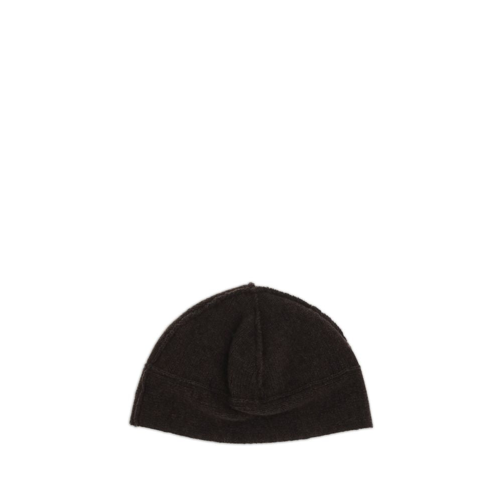 Brown Wool Beanie