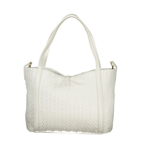 Bianco Poliuretano Women Handbag