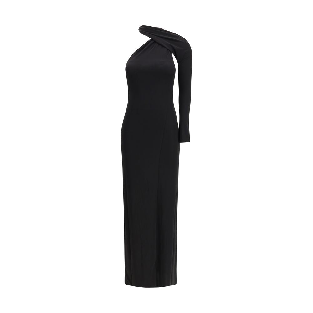 Black Viscose Cocktail Dress