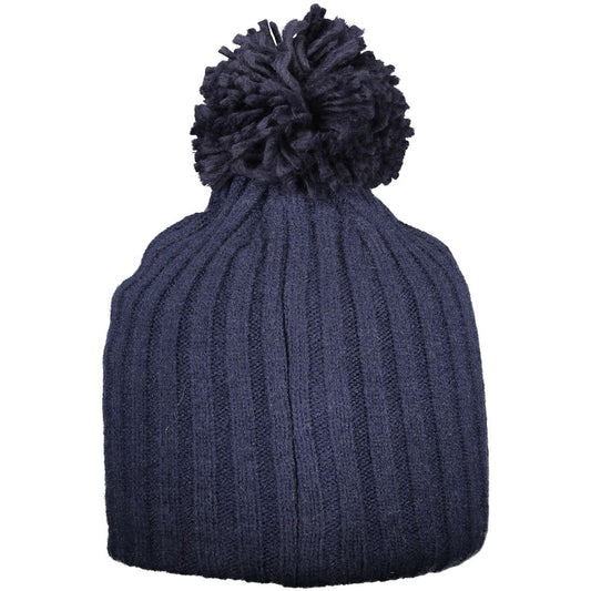 Blu Acrylic Women Cap