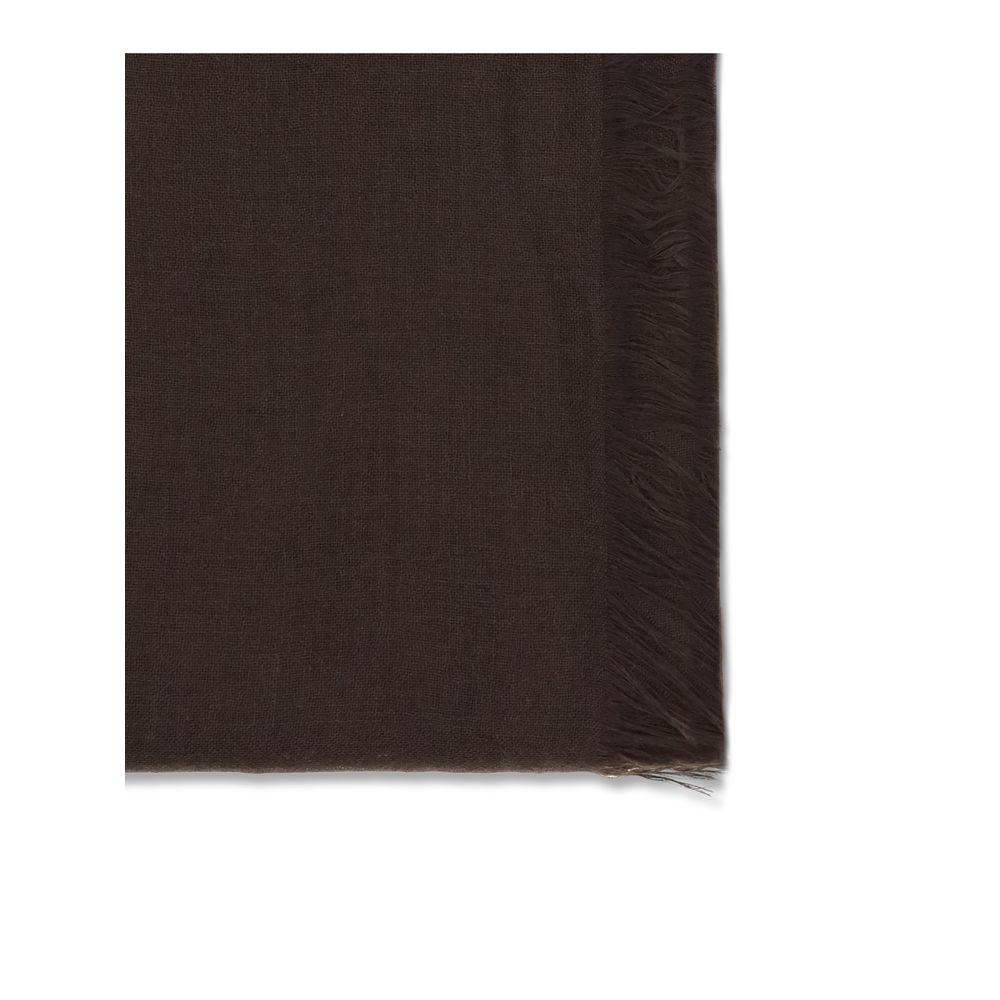 Brown Cashmere Scarf
