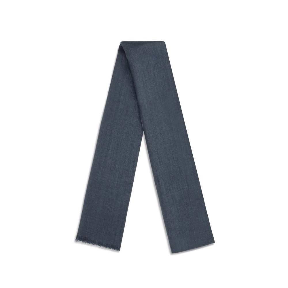 Blue Cashmere Scarf