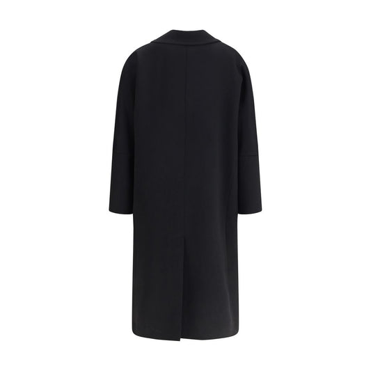 Black Cashmere Coat