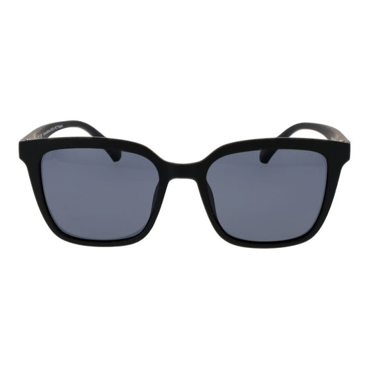 Black Stainless Steel Sunglasses