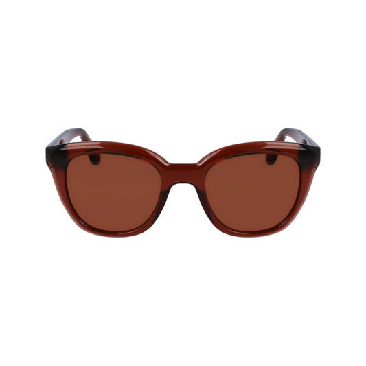 Brown Injected Sunglasses