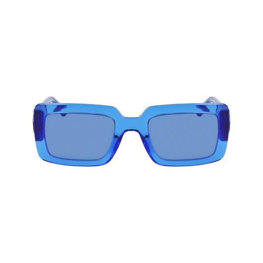 Blue Injected Sunglasses