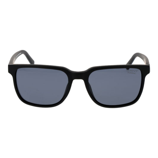 Black Stainless Steel Sunglasses