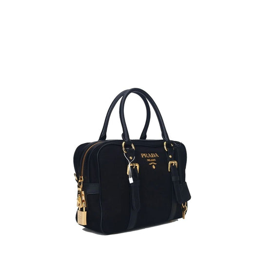 Black Nylon Handbag
