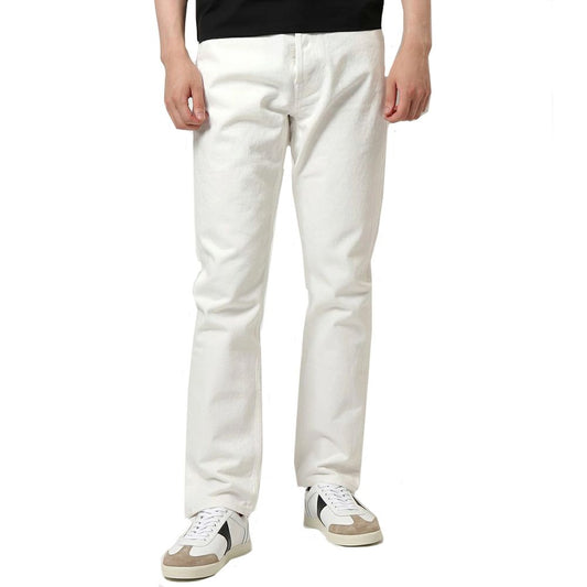 White Cotton Jeans Denim