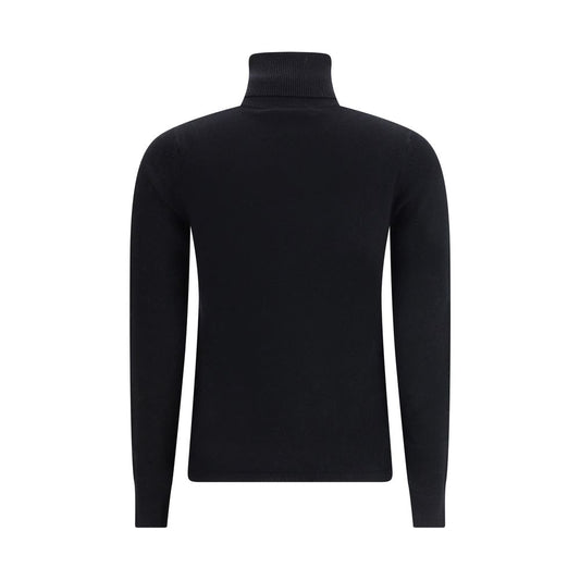 Black Wool Turtleneck
